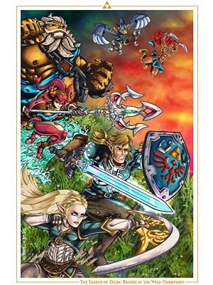 Breath of the Wild commission finished