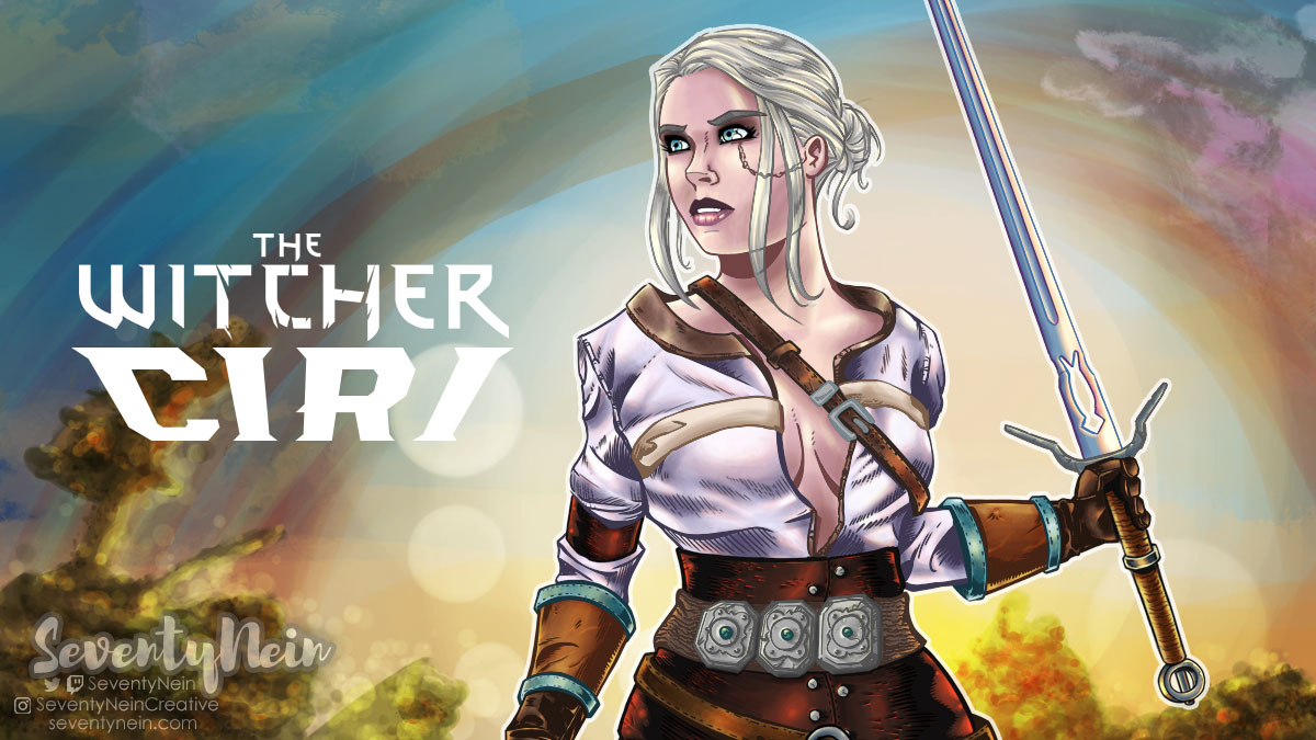 Ciri from: The Witcher 3